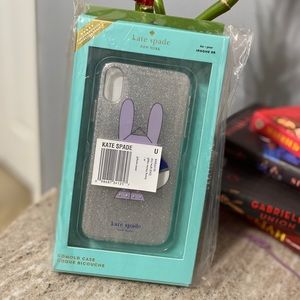 ♠️NWT Kate Spade Glitter Bunny IPhone XR Case ♠️